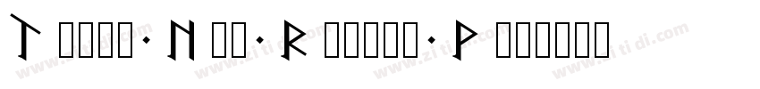 Times New Romane Pro字体转换